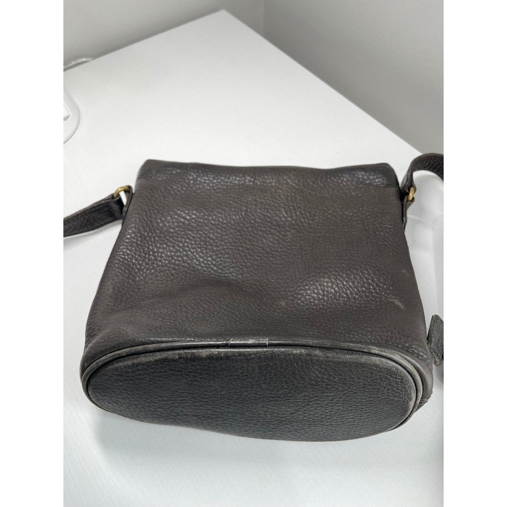 Vintage Coach Sonoma Small‎ Bucket Bag Espresso Pebbled Leather 4907 1995 - Picture 14 of 16